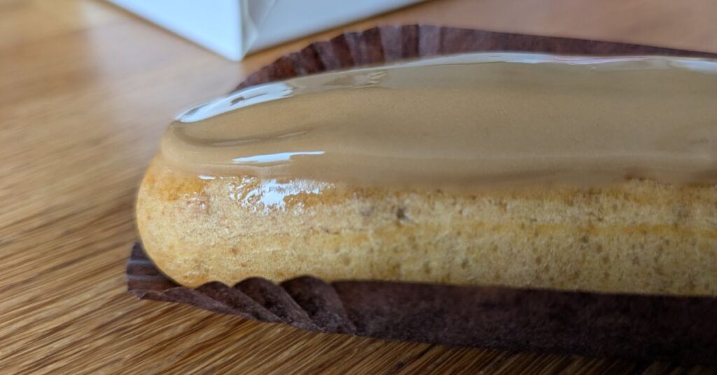 coffee eclair, café éclair